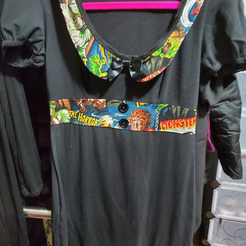 Paper Dolls Production Horror Monsters dress